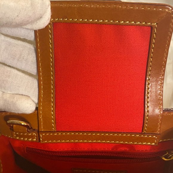 Dooney & Bourke Janine Python Snake Leather Mini Tote Satchel Crossbody Bag - Picture 12 of 15